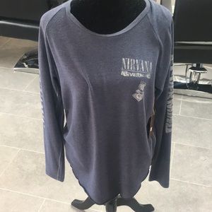 Long sleeve Nirvana shirt